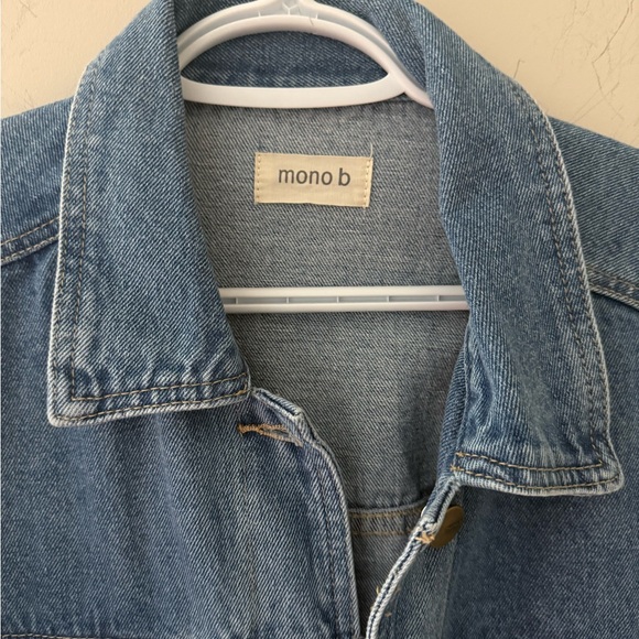 Mono B Light Blue Denim Jacket - Picture 2 of 4